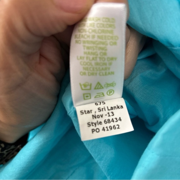 LILLY PULITZER Caitlin Strapless Lace Mini Dress Women’s Size 0 Blue A Line - Picture 7 of 9